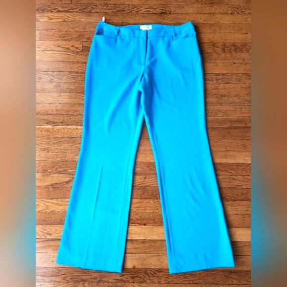 Calvin Klein Pants - Calvin Klein Vibrant Blue Wide Leg Pants